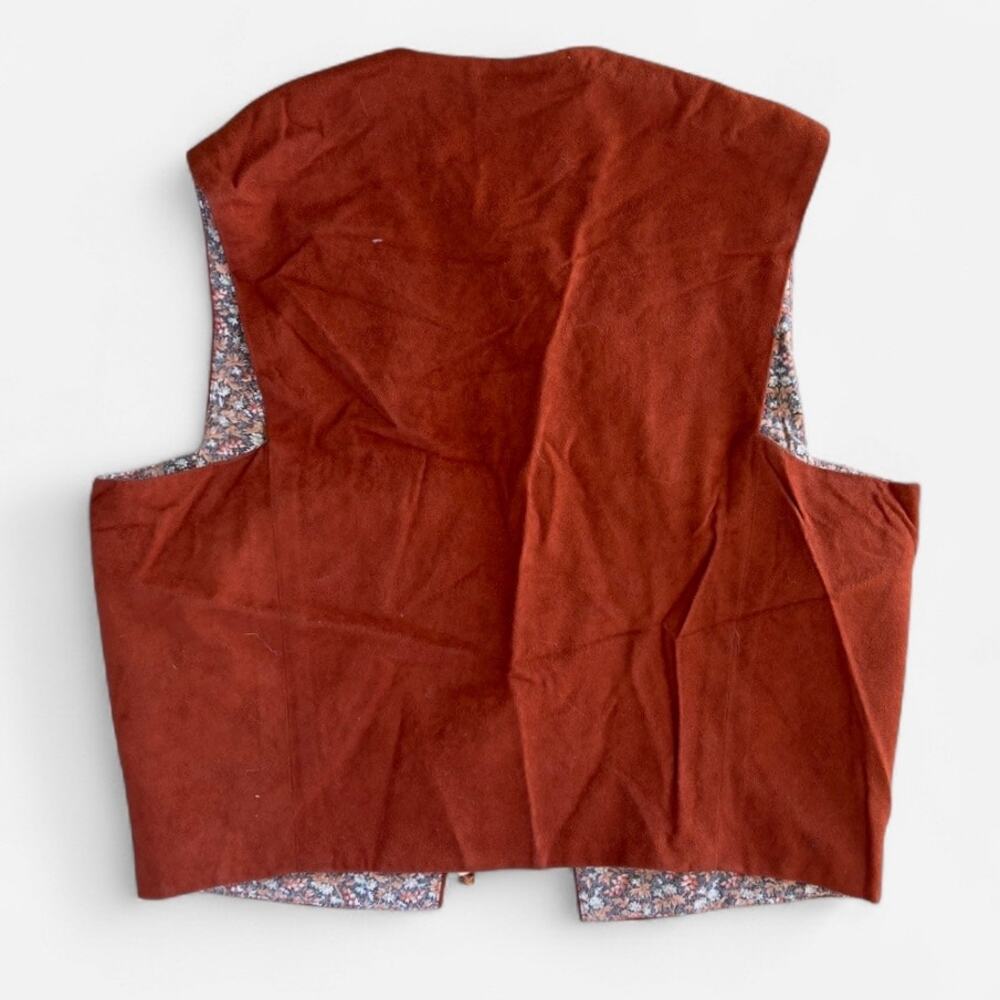 Anpeja Vintage Edwardian Crop Festival Renaissance Vest - Picture 2 of 3